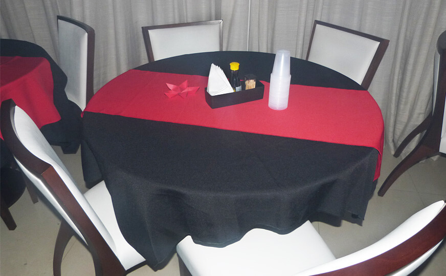 Decoração oriental para festa